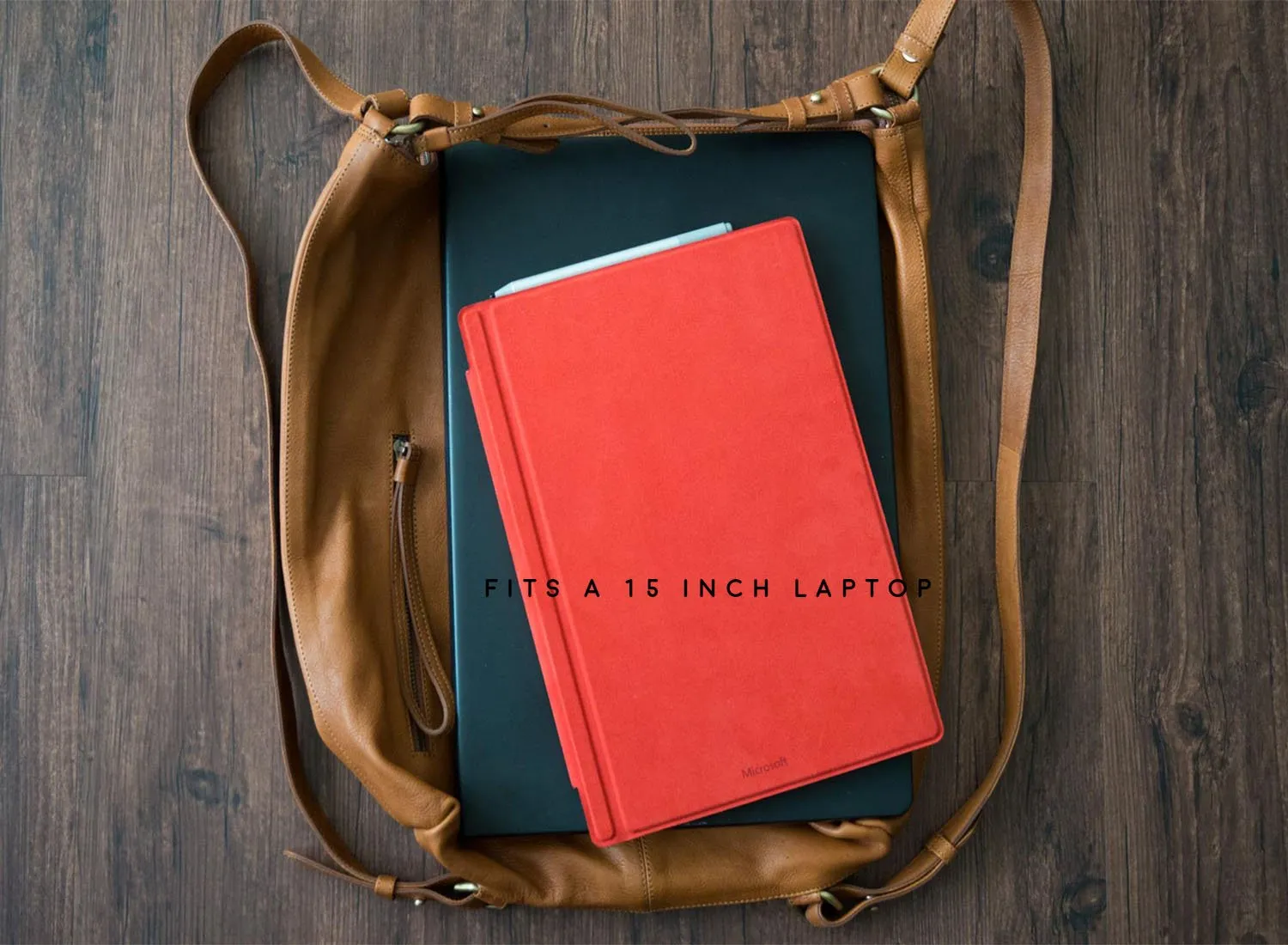 Neve Hobo Convertible Tote in Tan brown