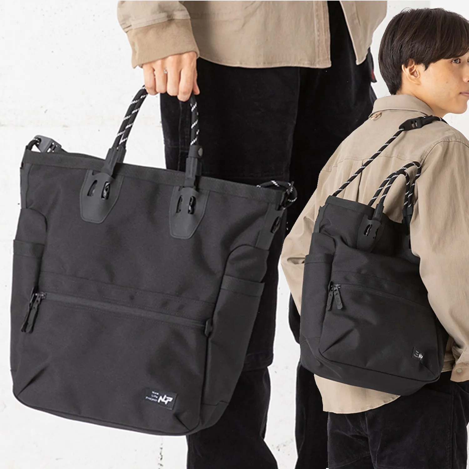 New Life Project | ニューライフプロジェクト　ECO CANVAS TALL TOTE