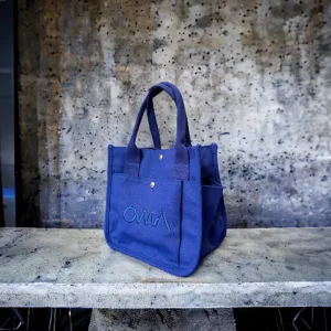 OMA Mini Canvas Tote Bag BLUE