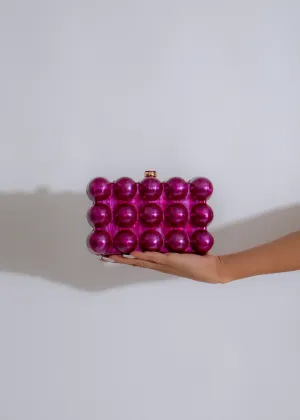 Only The Best Clutch Purple