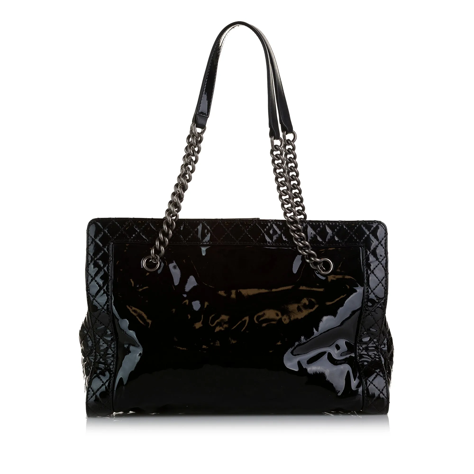 Patent Boy Reverso Shopping Tote