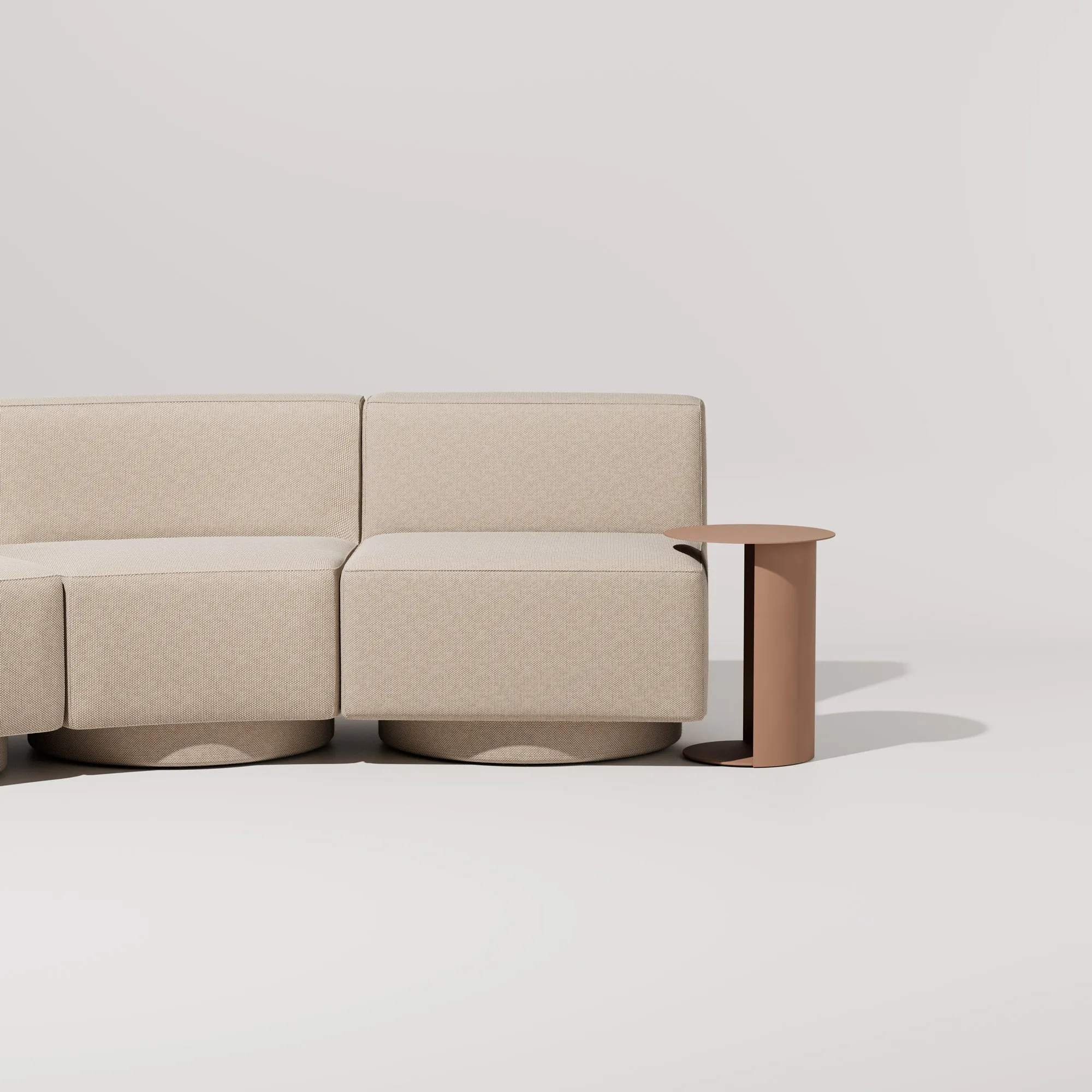 Pillar Round Side Table