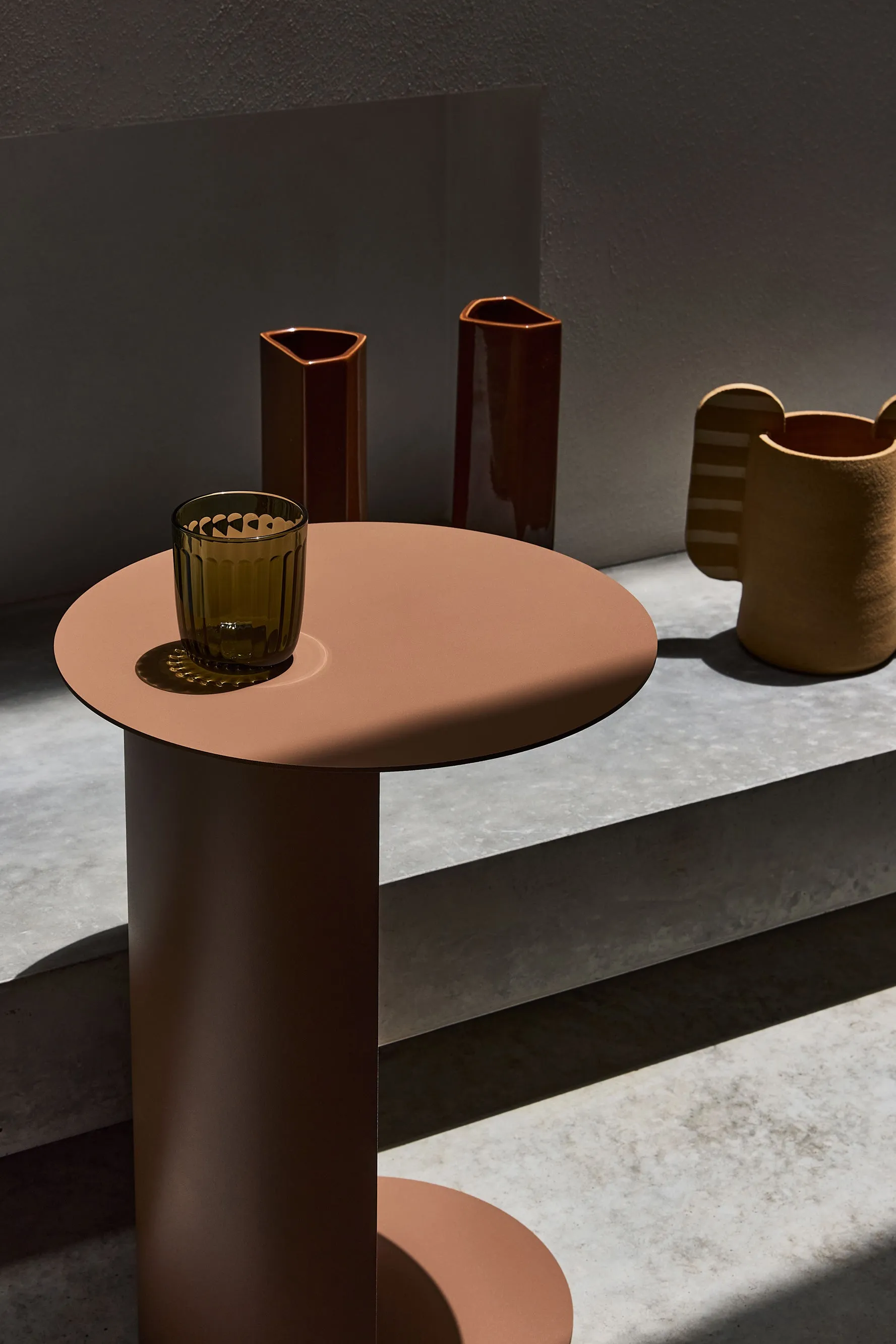 Pillar Round Side Table