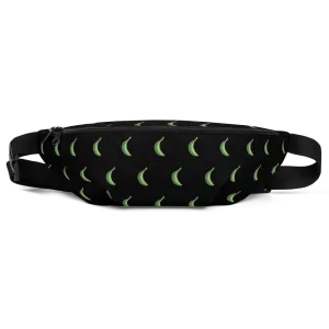 Platano All-Over Fanny Pack (Black)