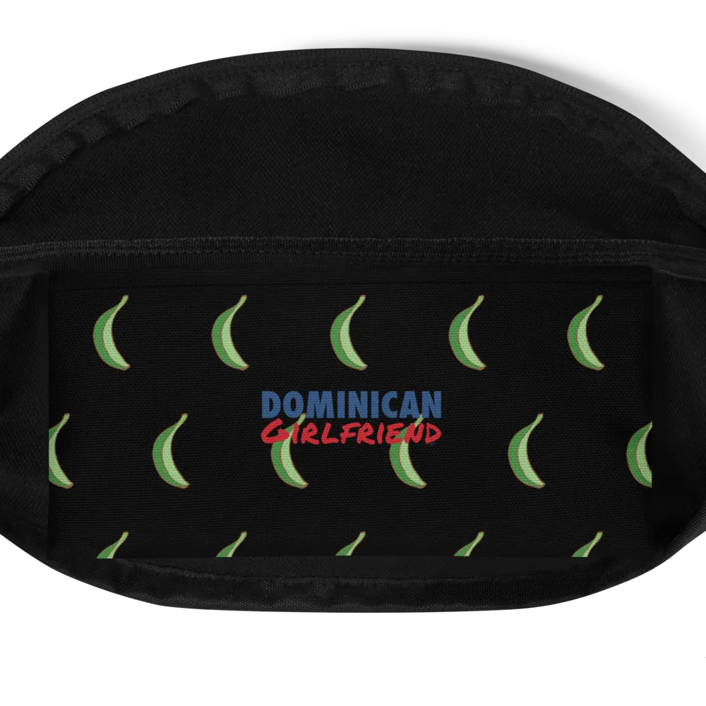 Platano All-Over Fanny Pack (Black)