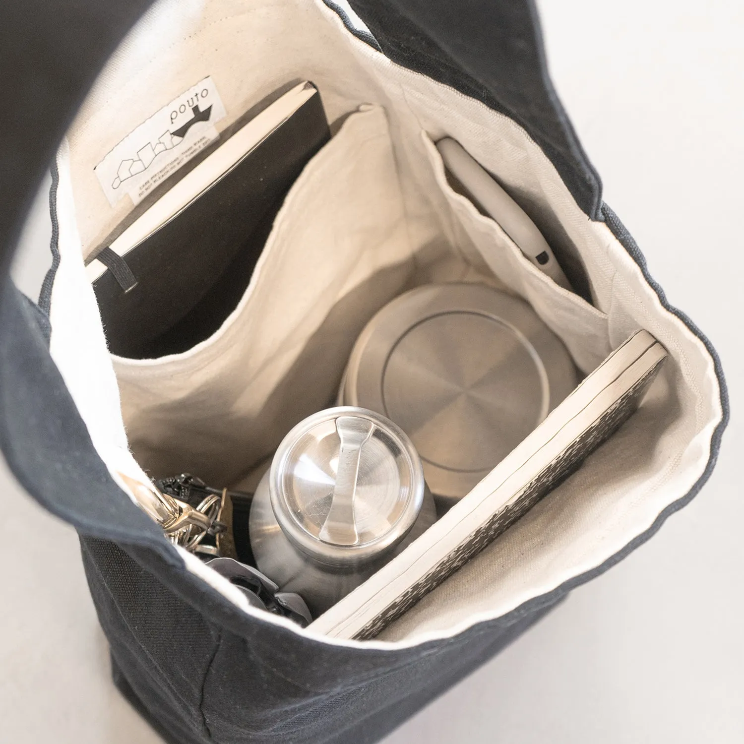 pouto | ポウト　CANVAS  SINGLE TOTE