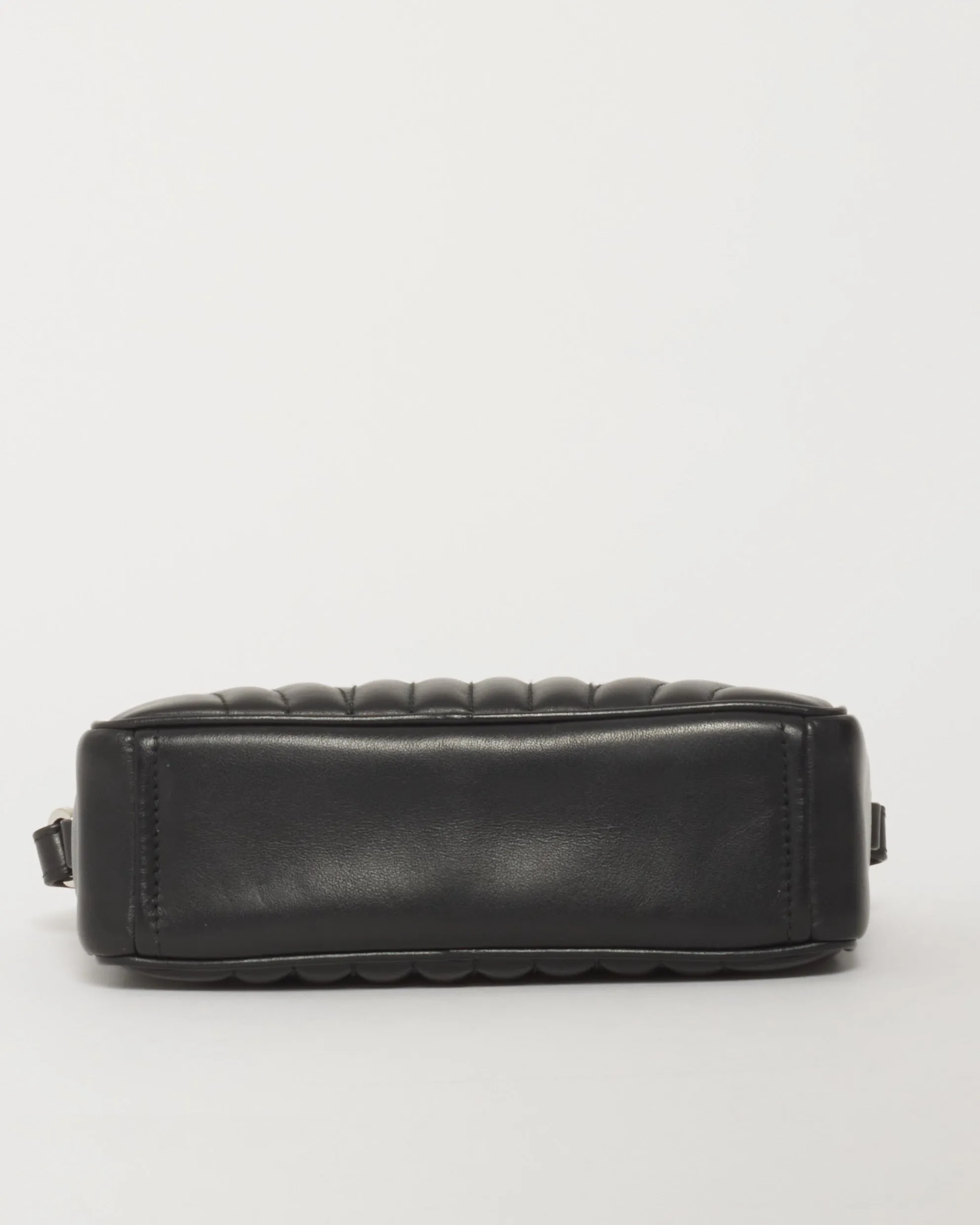 Prada Black Calfskin Leather Diagramme Camera Bag