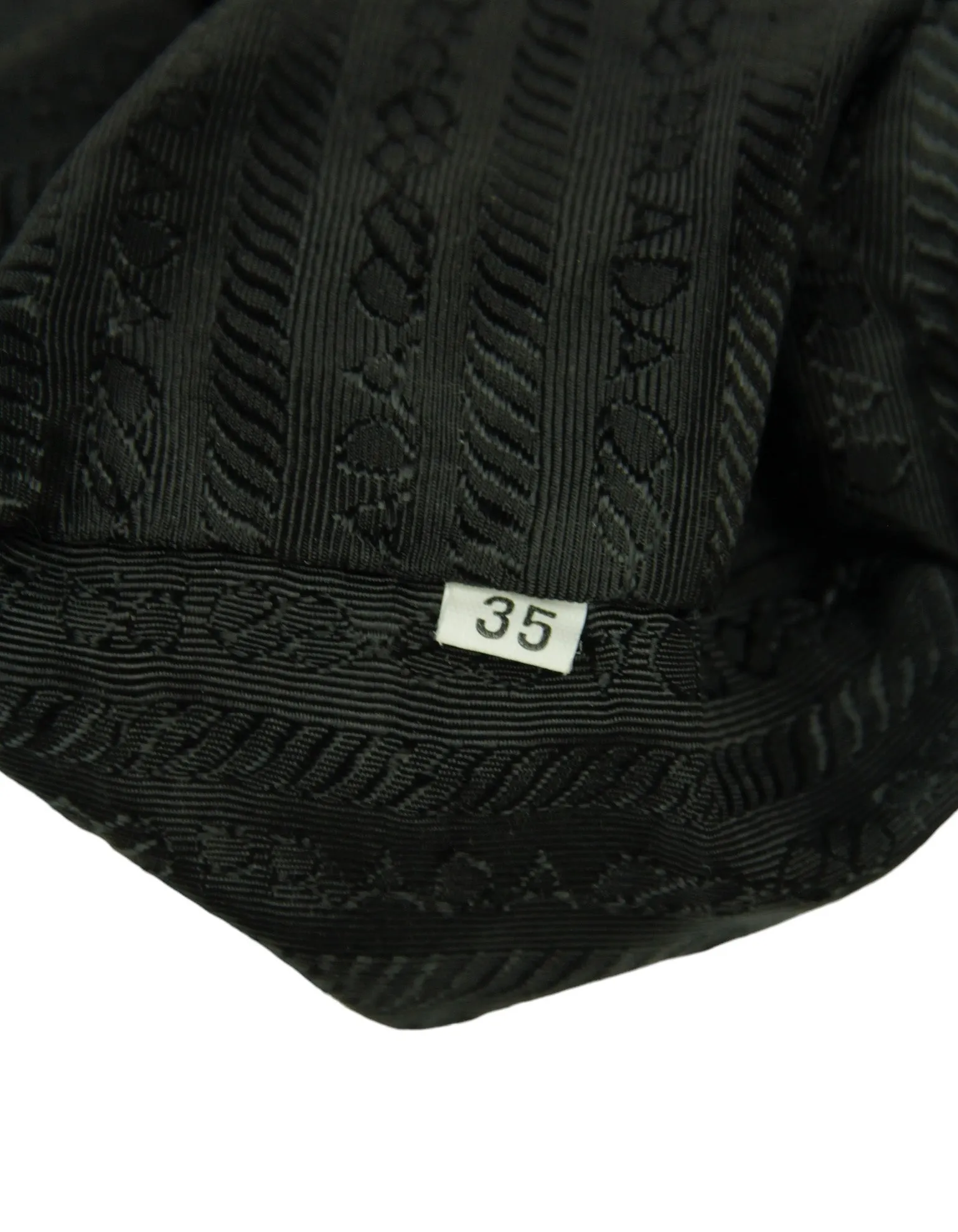 Prada Black Nylon Mini Backpack w/ Front Pocket