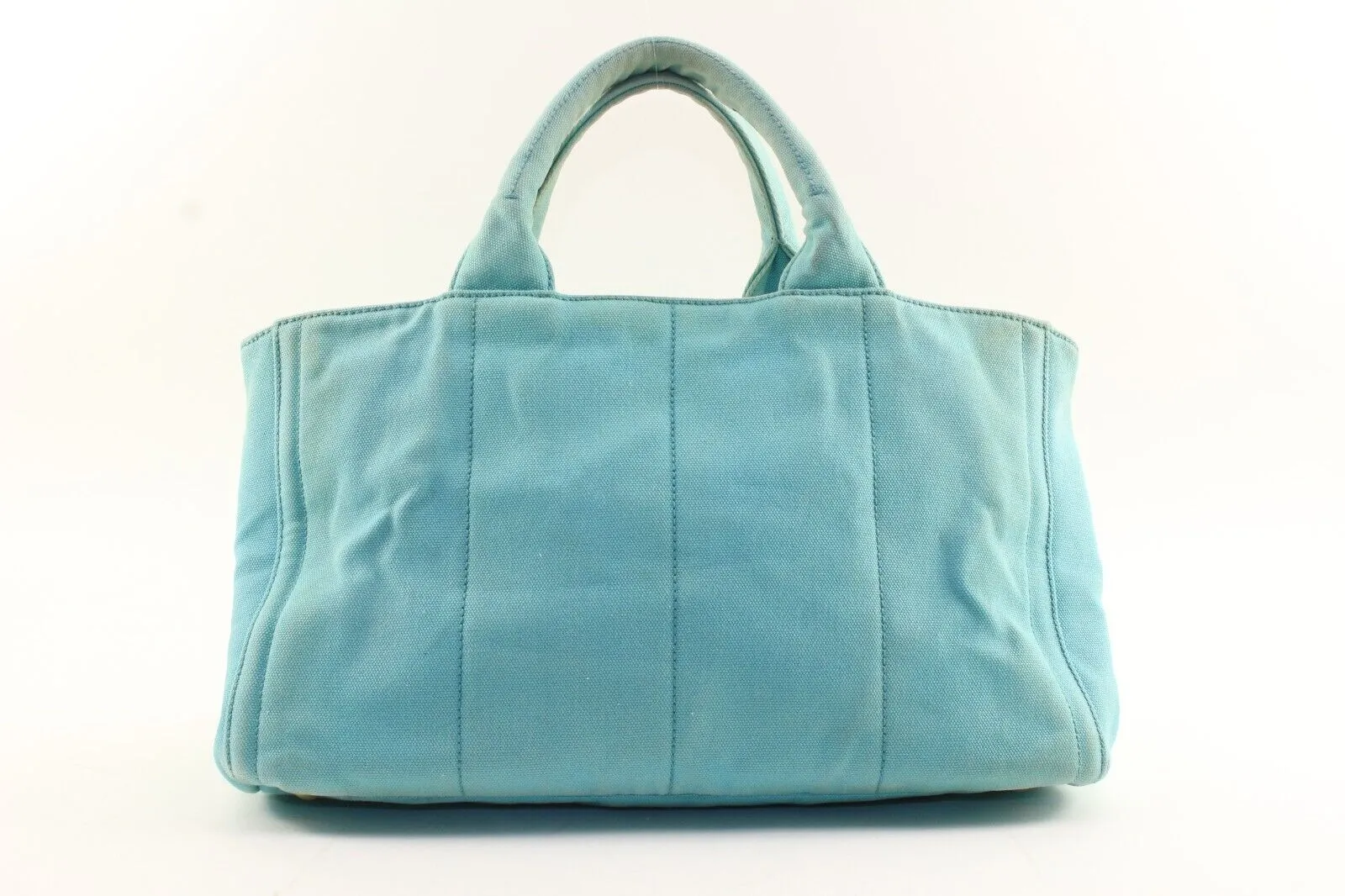PRADA Light Blue 2way Crystal Grommet Tote 1PR1220K