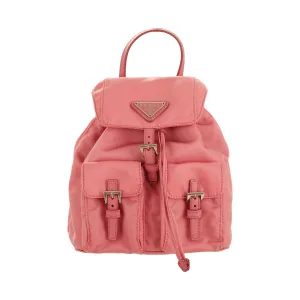 Prada Pink Mini Nylon Backpack