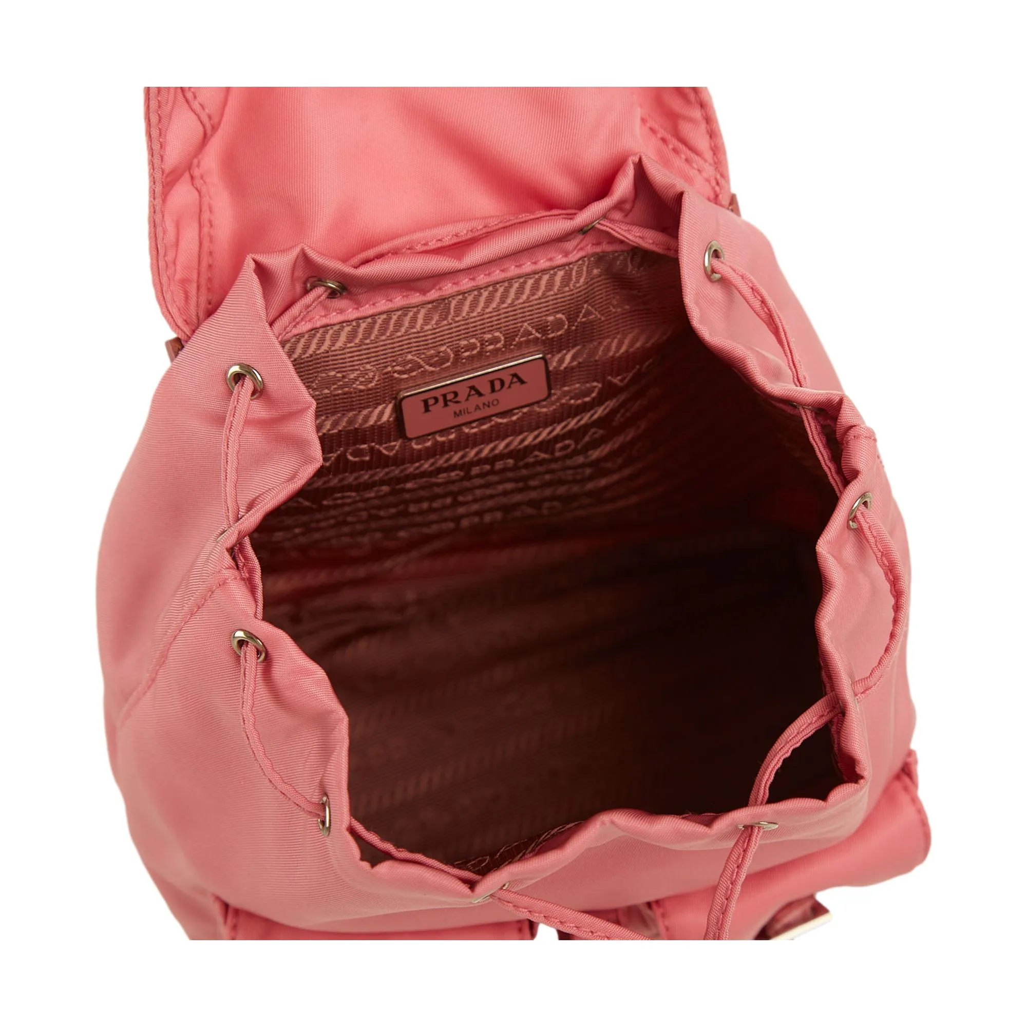 Prada Pink Mini Nylon Backpack