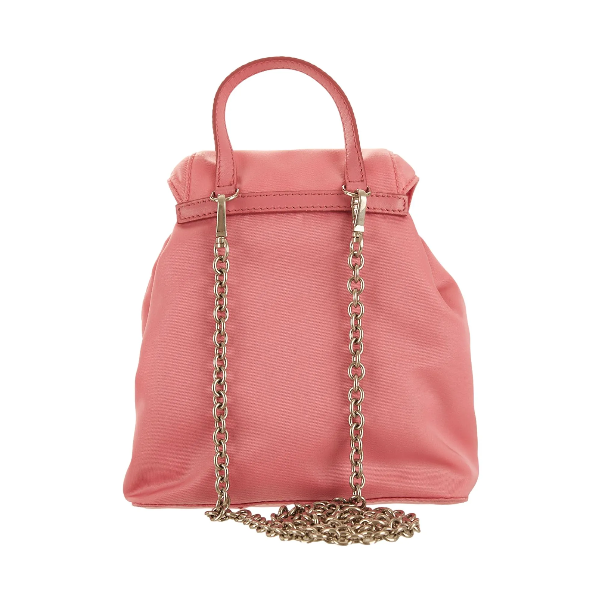 Prada Pink Mini Nylon Backpack