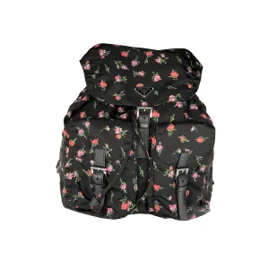 Prada Rose Nylon Backpack
