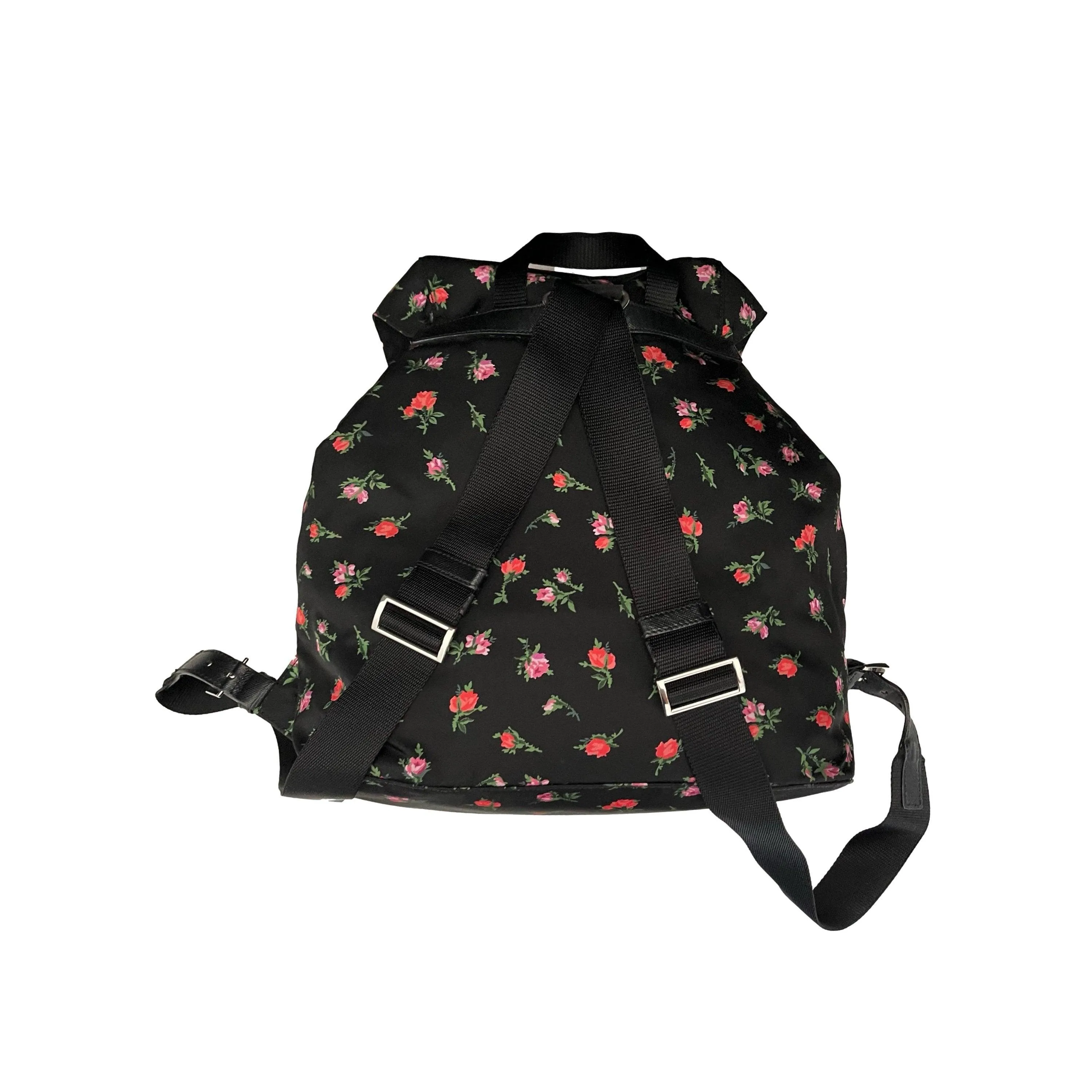 Prada Rose Nylon Backpack