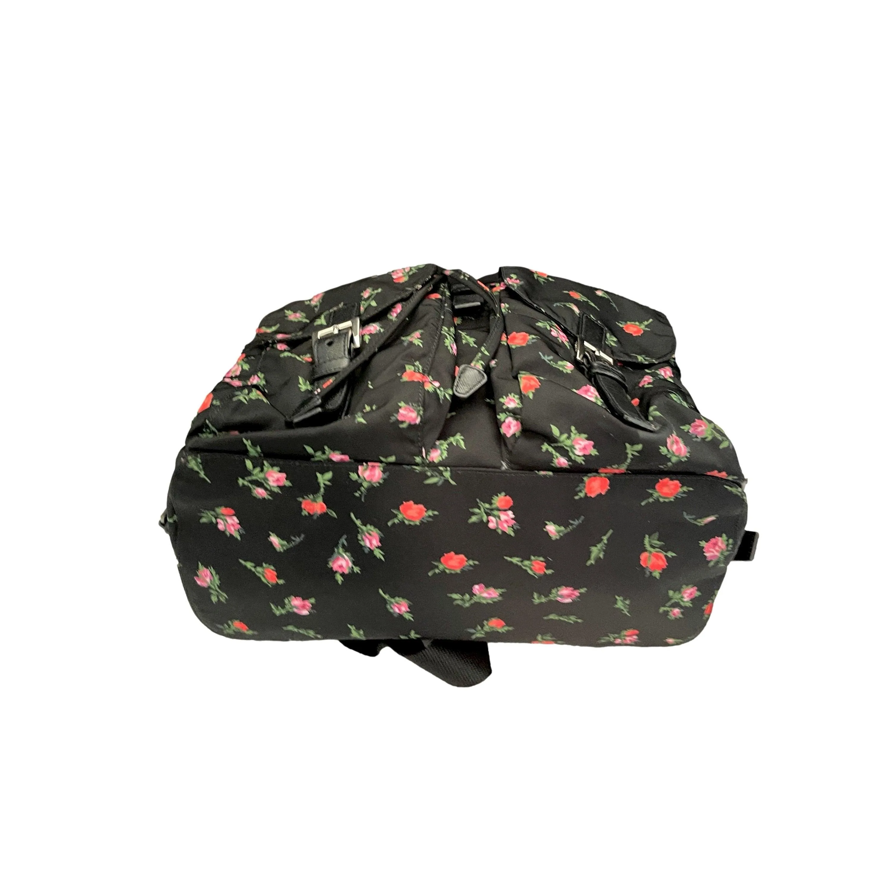 Prada Rose Nylon Backpack
