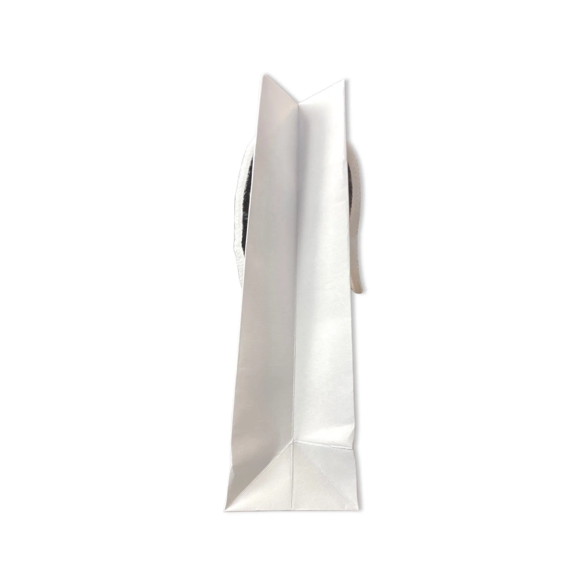 Prada Shopping Gift Bag  Designer White Paper Small Set of 2
