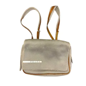 Prada Silver Mini Backpack