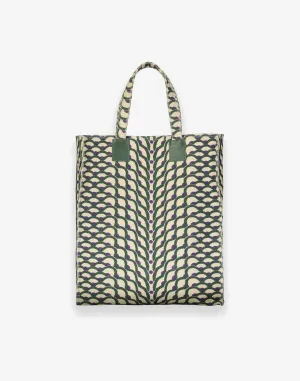 Printed Canvas Tote