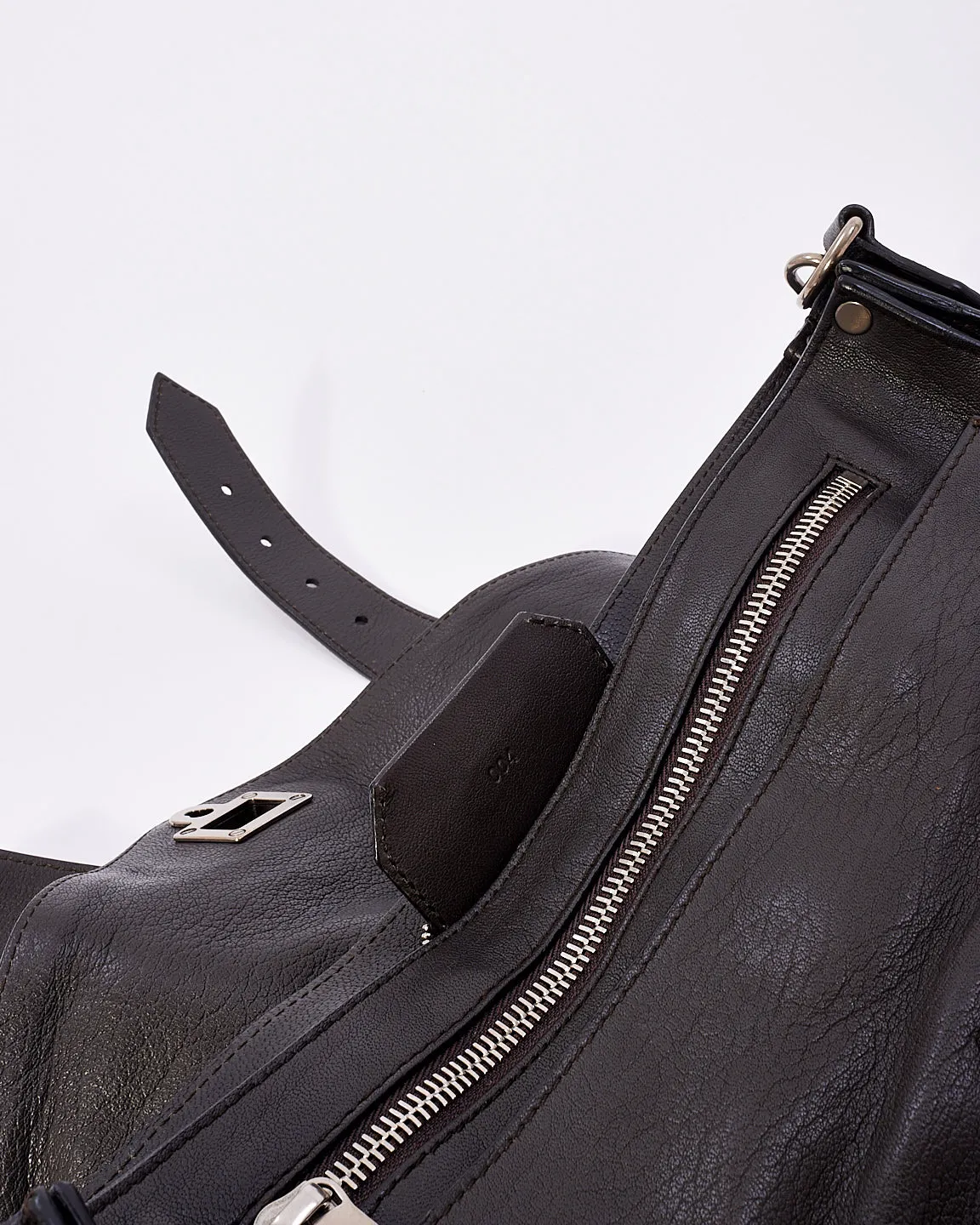 Proenza Schouler Grey Leather PS1 Bag