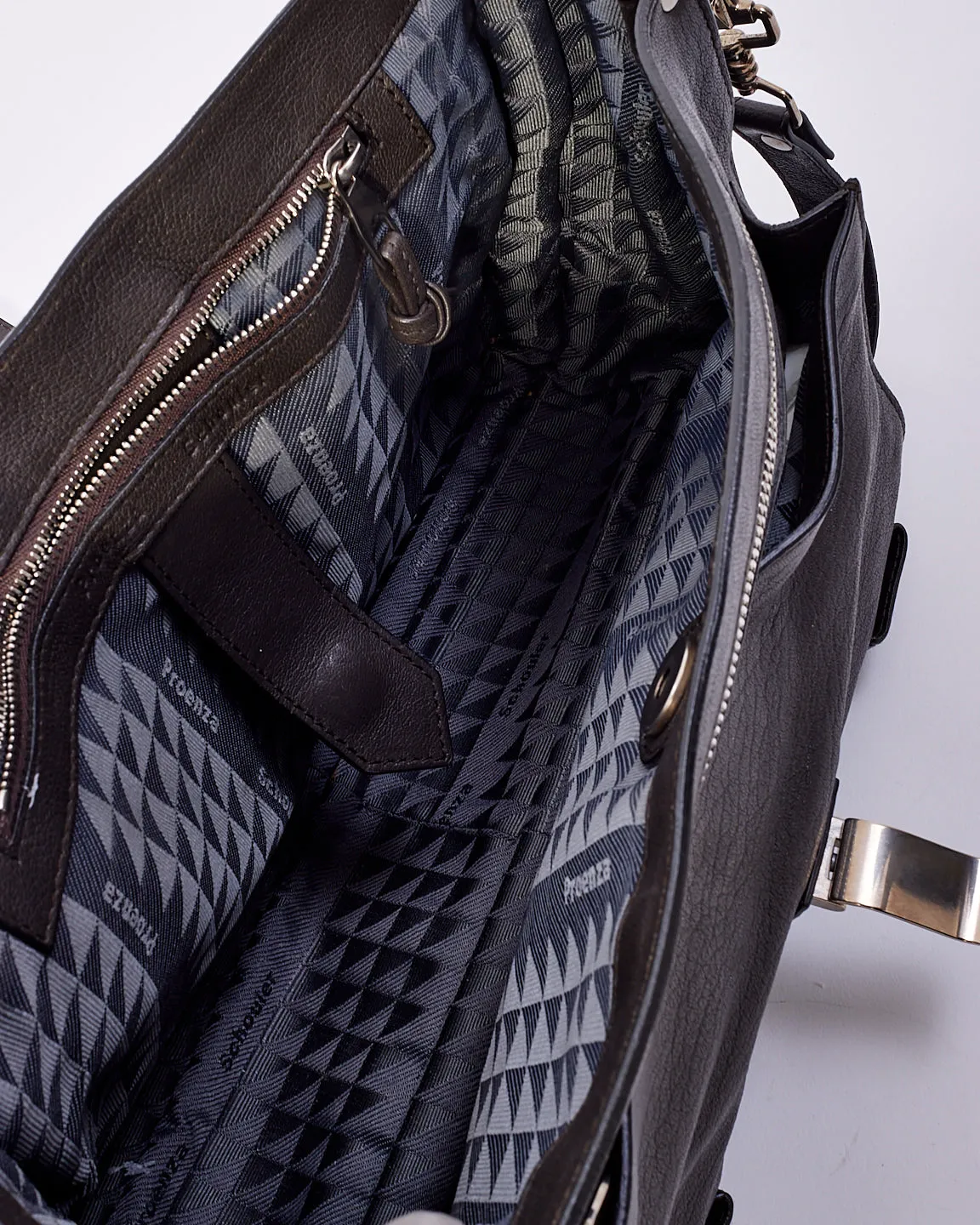 Proenza Schouler Grey Leather PS1 Bag