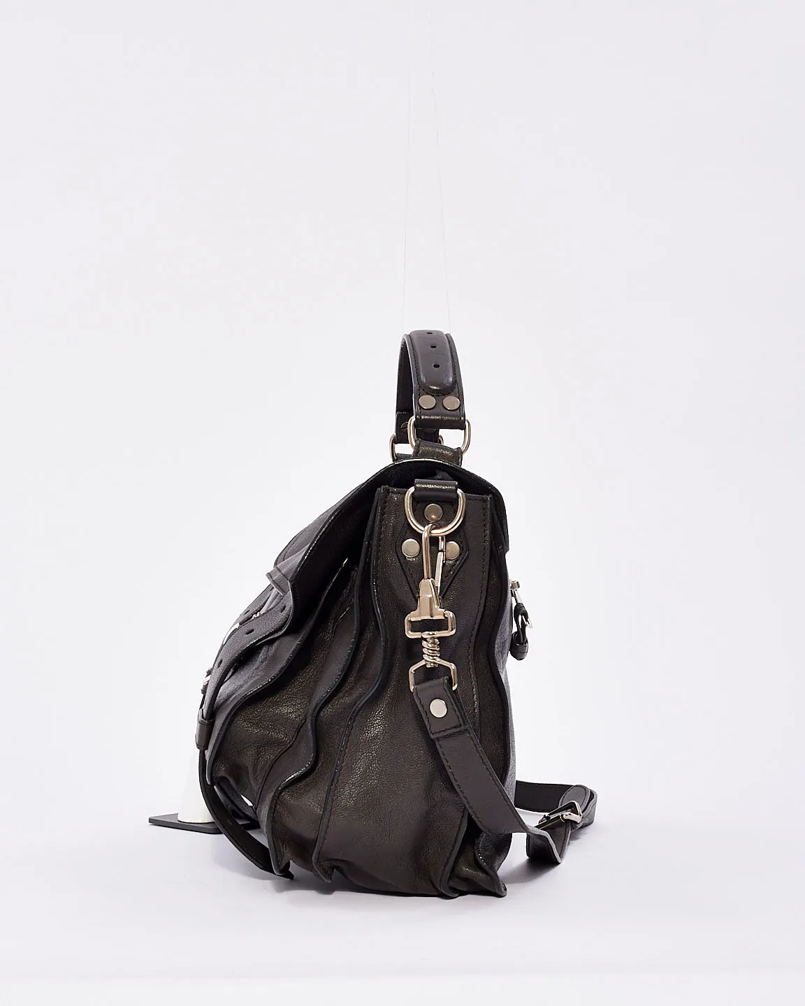 Proenza Schouler Grey Leather PS1 Bag