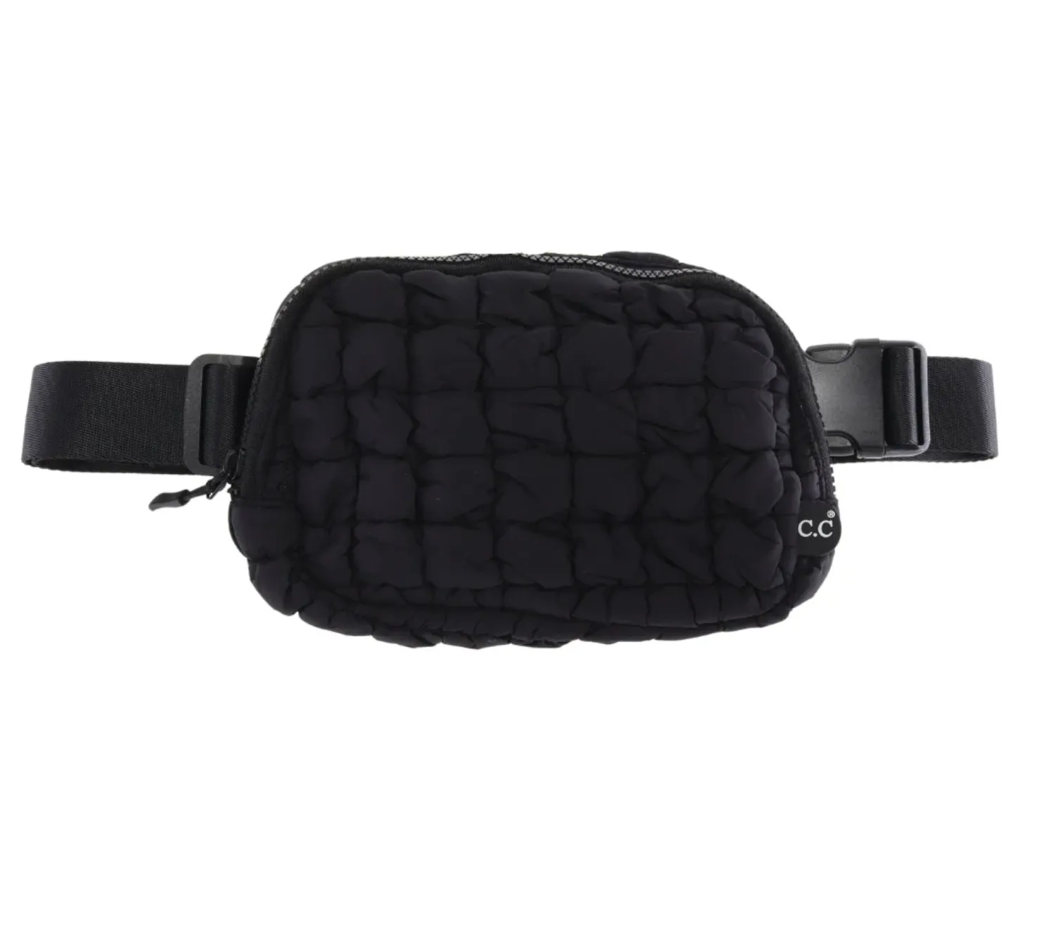 Quilted Puffer C.C Belt Bag