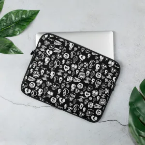 "Skulls" Laptop Sleeve by Hero.