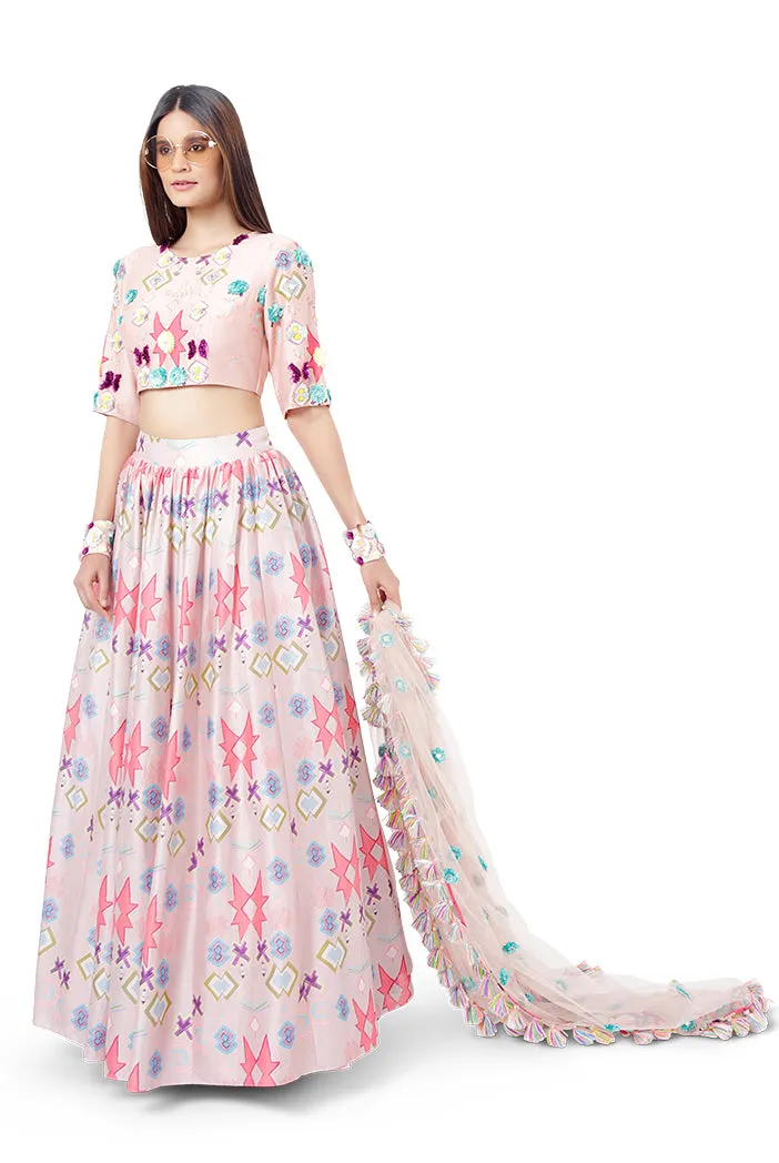 Rasal Lehenga Set