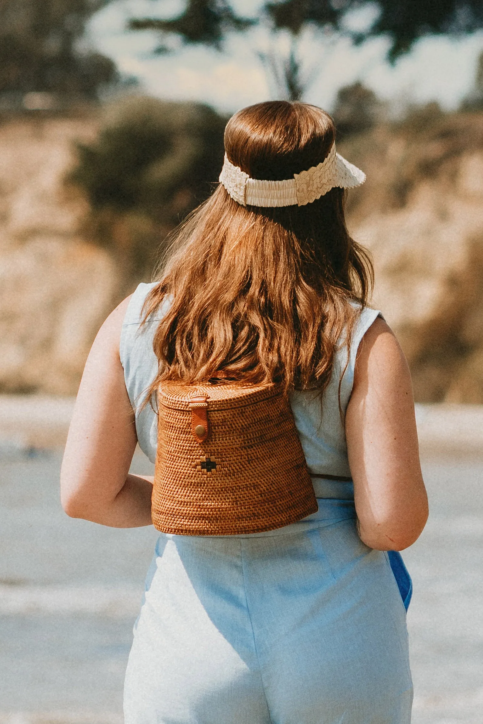 Rattan Bali Backpack