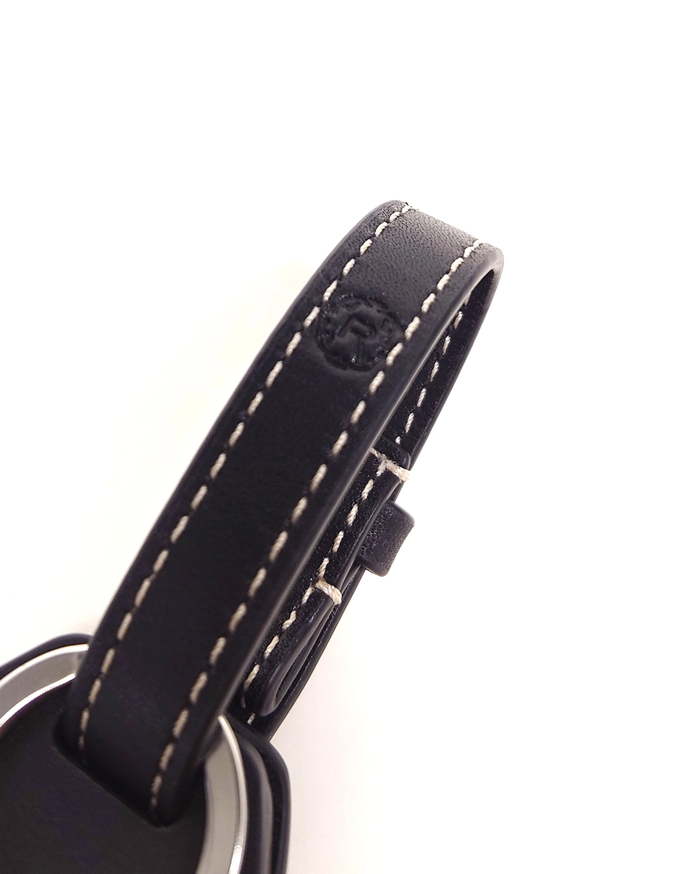 Rescued Leather Luggage Tag