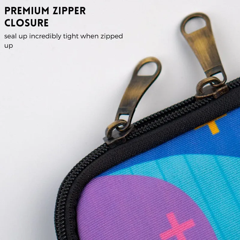Retro Stamps Laptop Sleeve With Handle