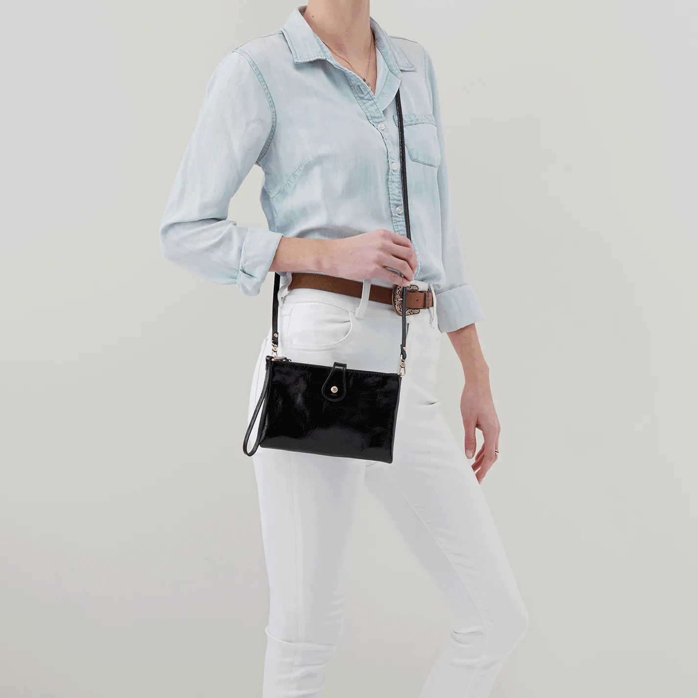 Reveal Leather Crossbody