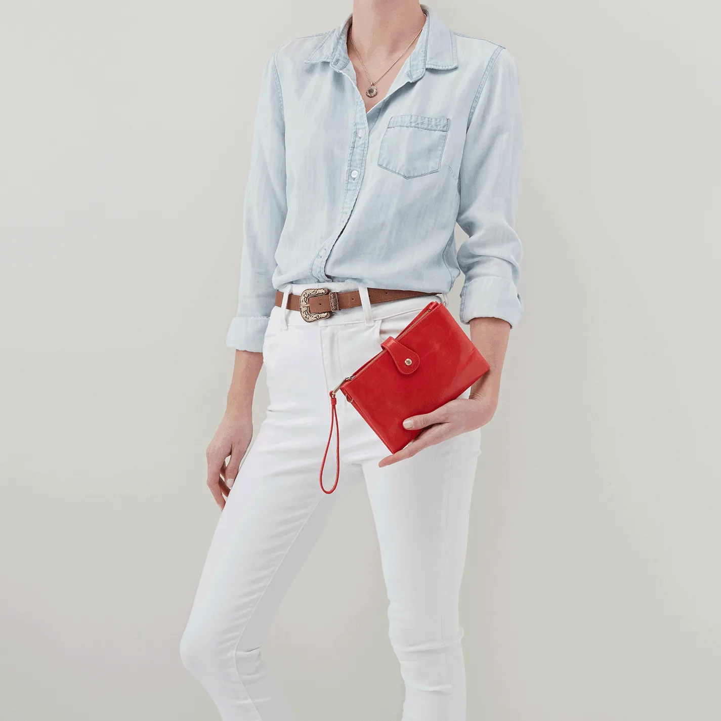 Reveal Leather Crossbody
