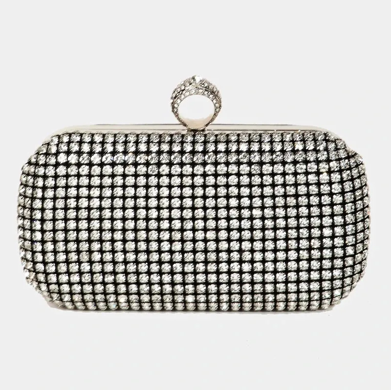 Rhinestone Clutch Bag