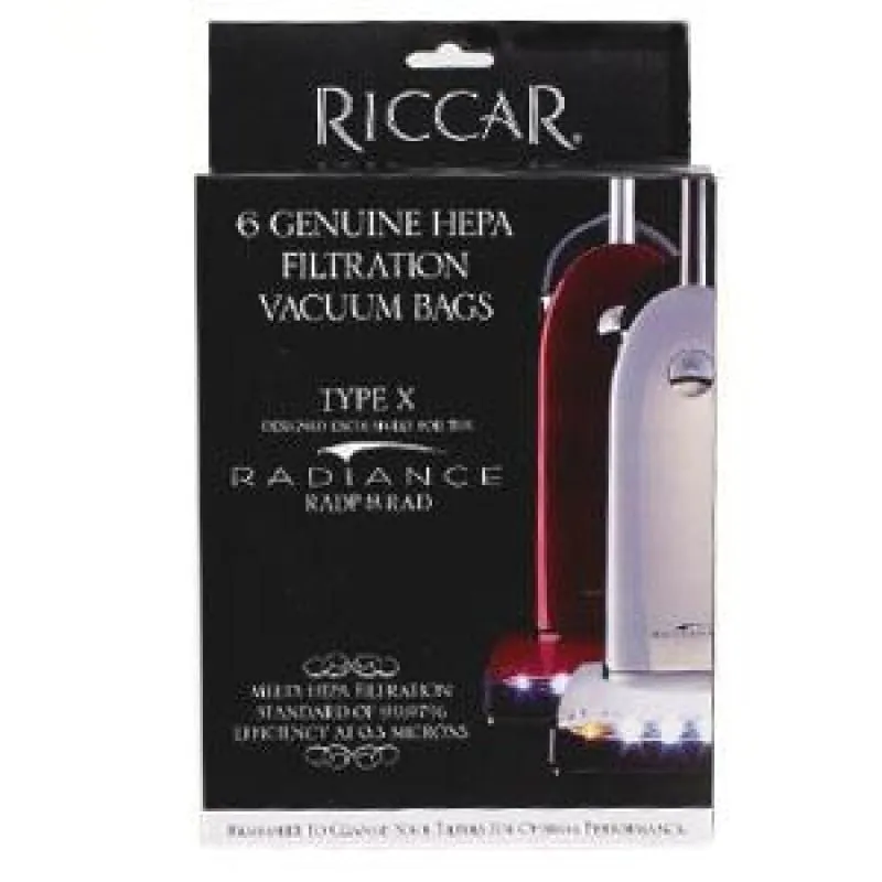 Riccar/ Simplicity OEM HEPA Bag Type "X"