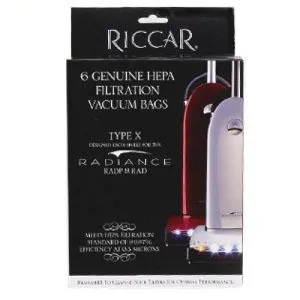 Riccar/ Simplicity OEM HEPA Bag Type "X"