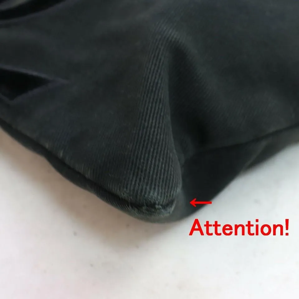 Saint Laurent YSL Kahala Black Drawstring Tote 872498