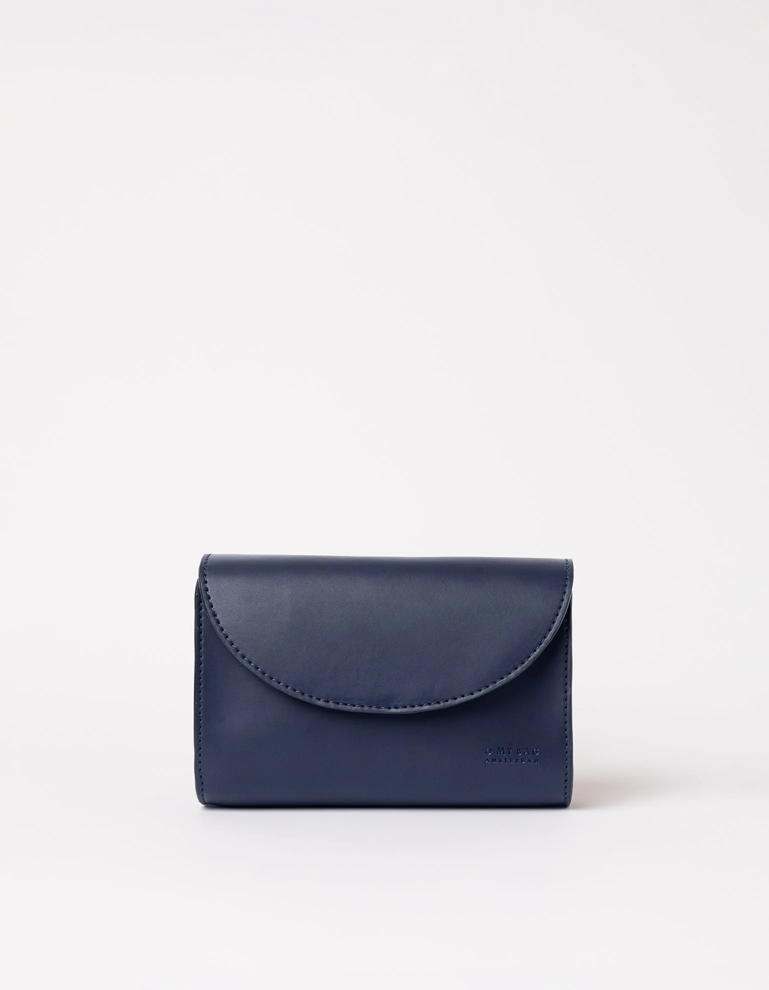 Sanne Apple Leather Vegan Belt Bag | Navy