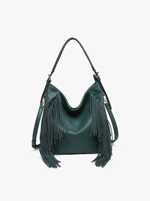 Sav Distressed Hobo Bag