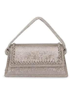 Shoreline Minaudière Silver Ripples