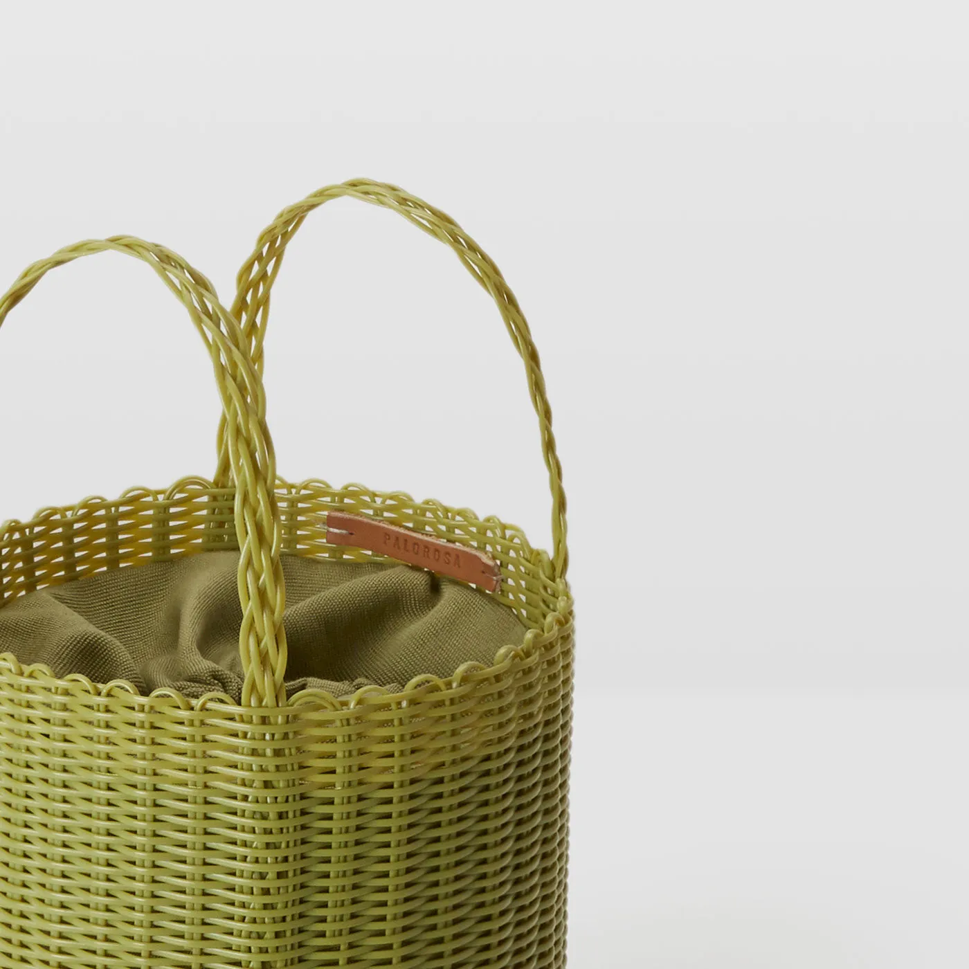 SMALL BUCKET BAG PISTACHIO