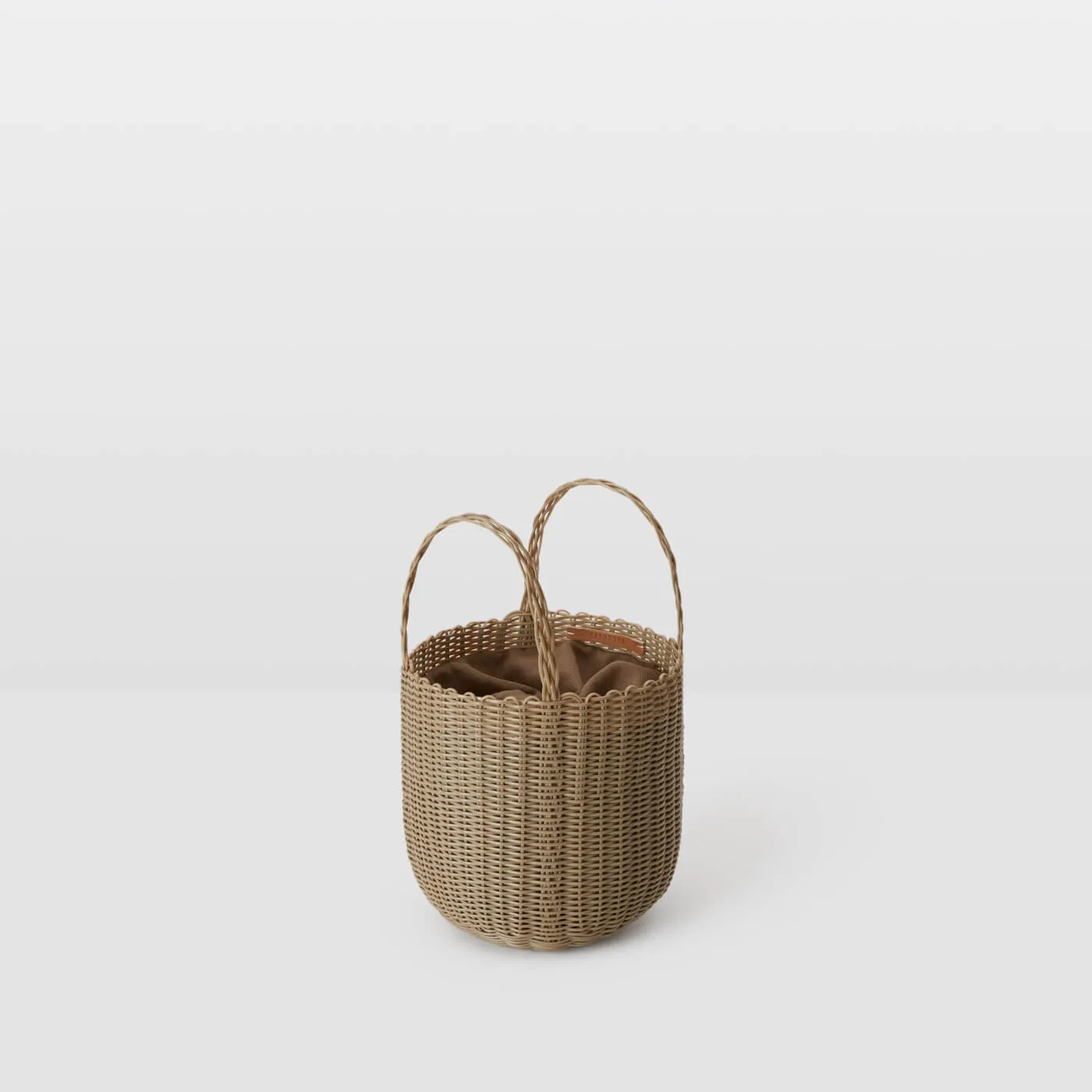 SMALL BUCKET BAG SAND