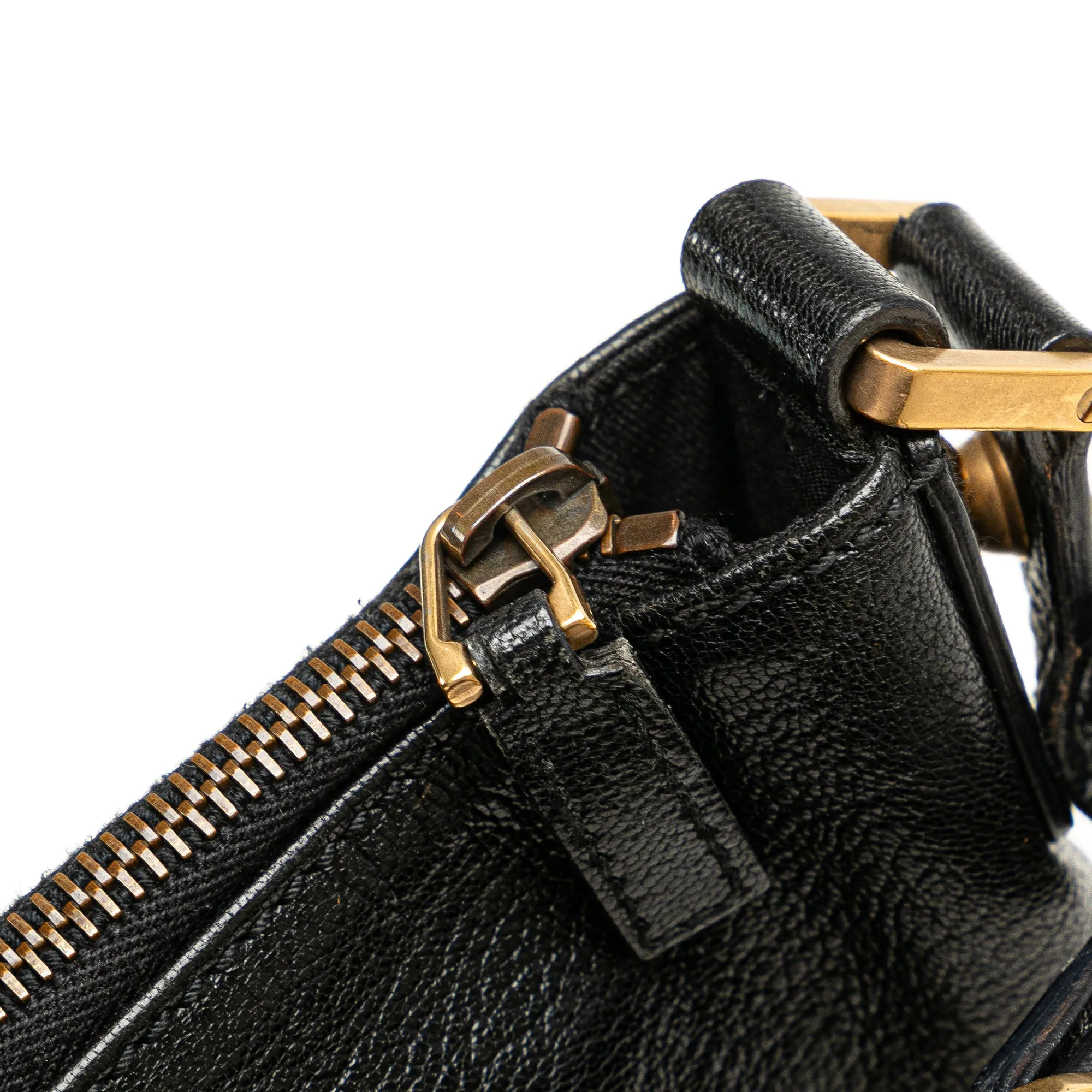 Small Leather Blondie Hobo Bag