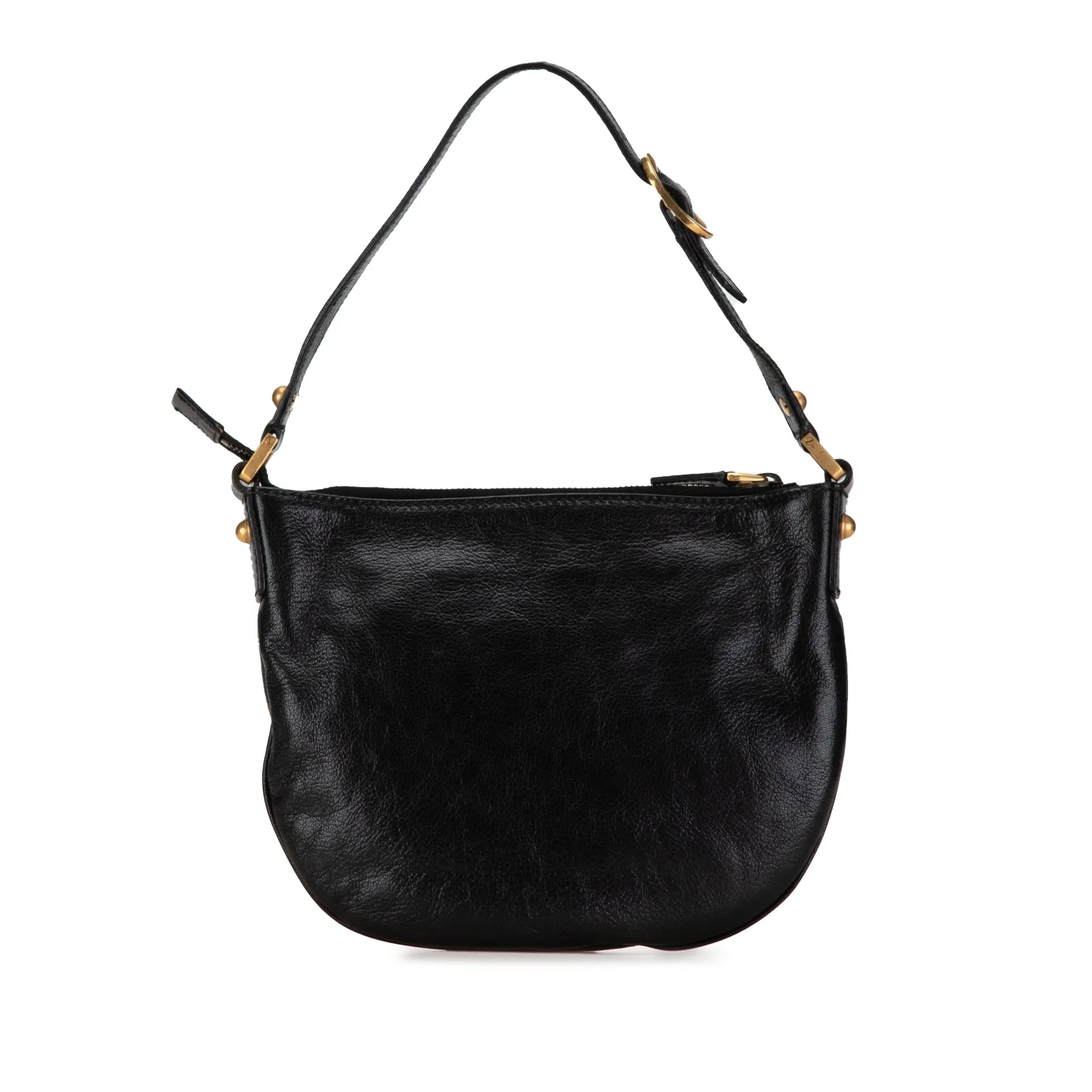 Small Leather Blondie Hobo Bag