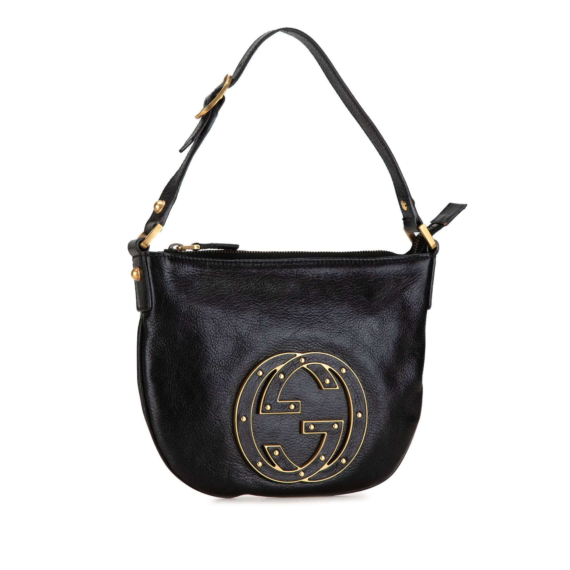Small Leather Blondie Hobo Bag