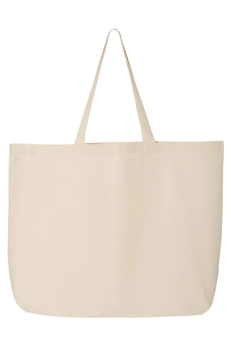 Spring Garden Canvas Jumbo Tote