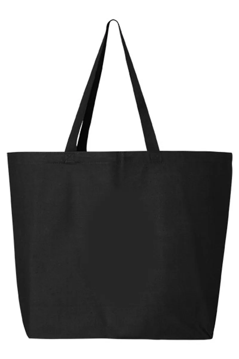 Spring Garden Canvas Jumbo Tote