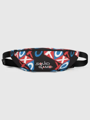 Squid Game Tic-tac-toe Pattern Fanny Pack
