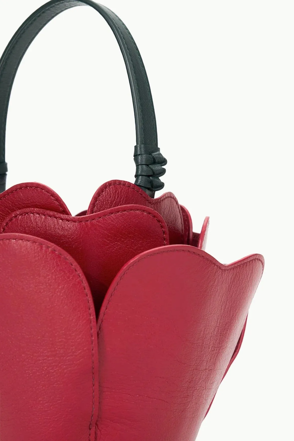 Staud Juliet Bag in Rouge