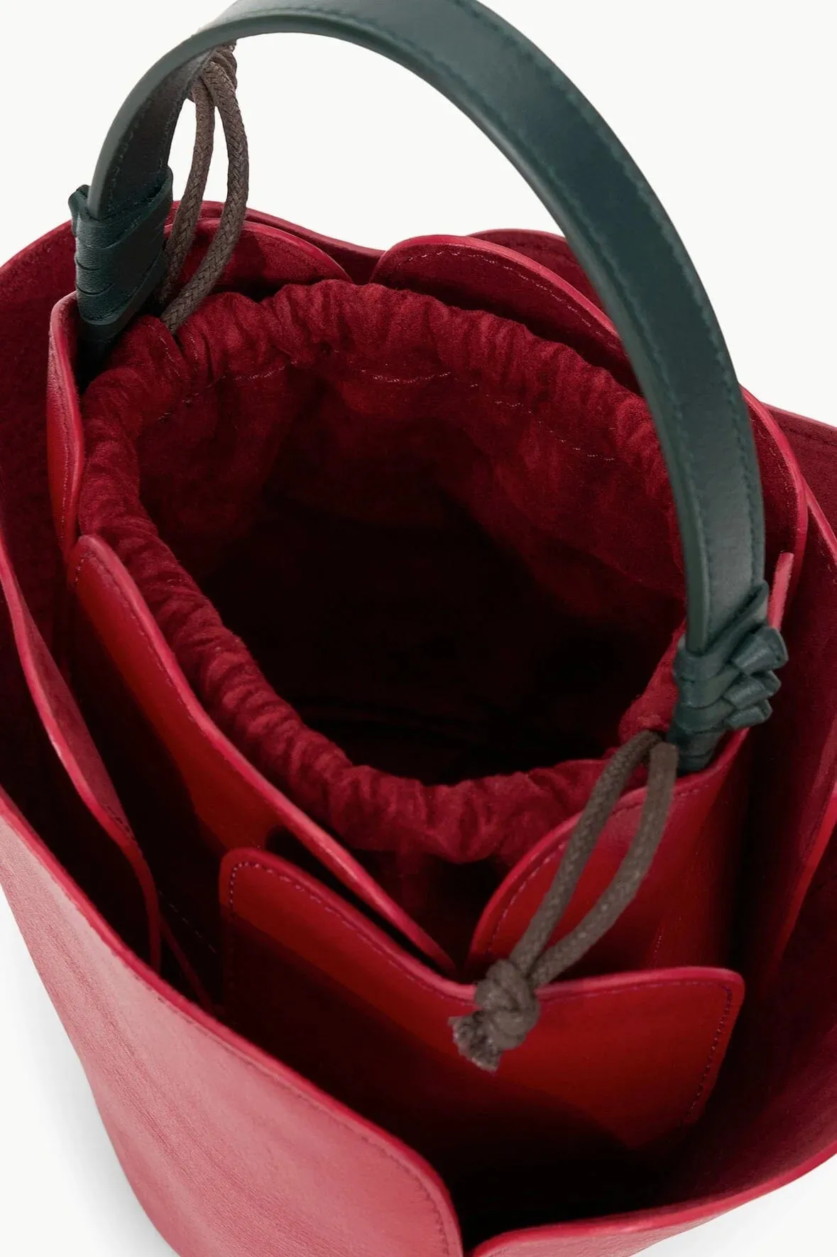 Staud Juliet Bag in Rouge
